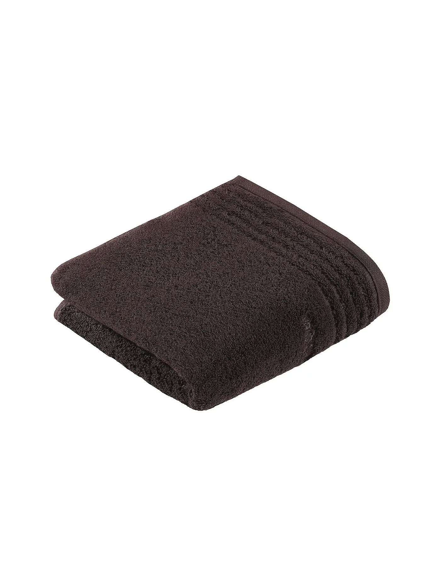 VOSSEN | Handtuch Vienna Style Supersoft 50x100cm Deep Blue | braun